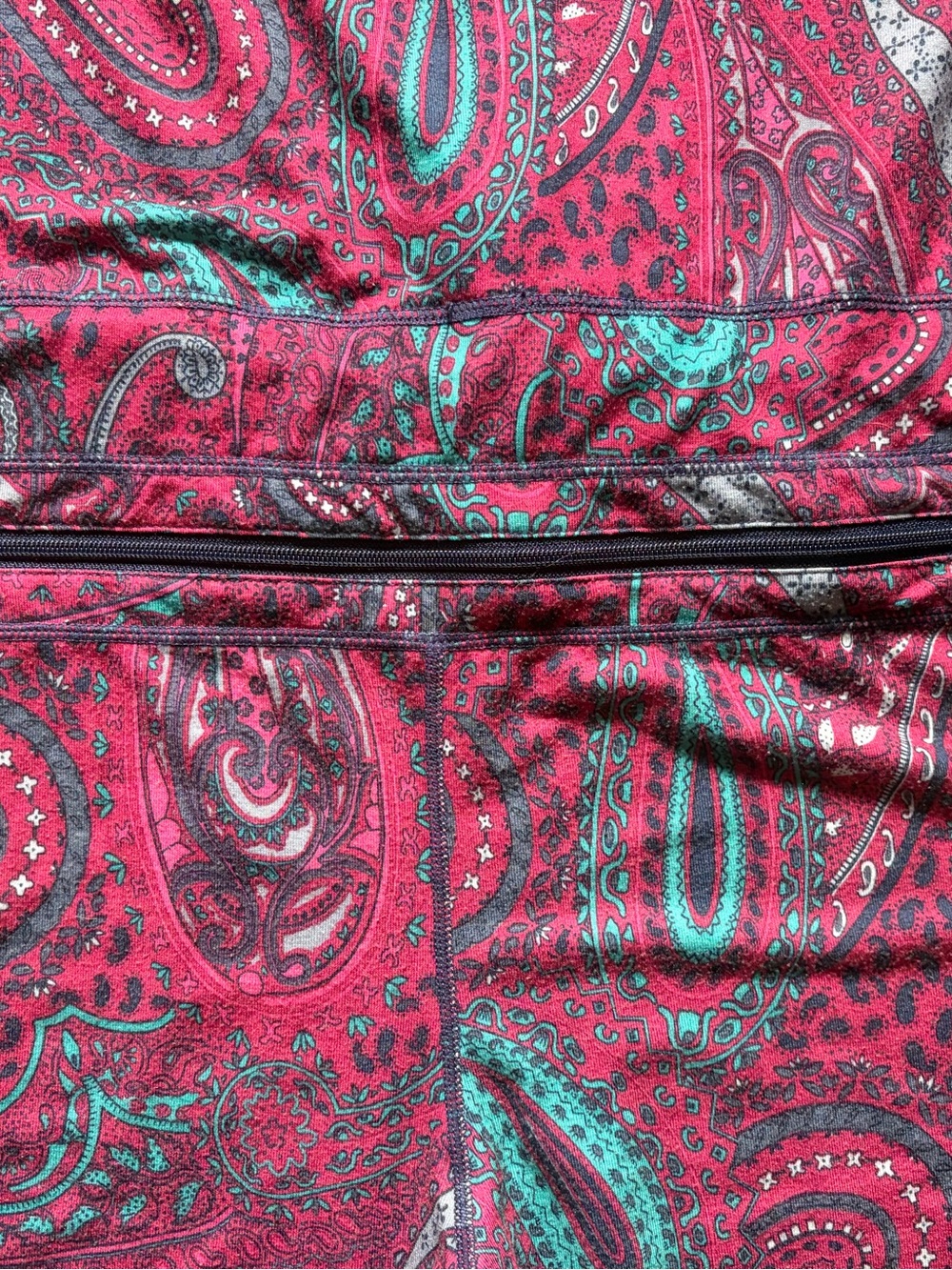 Airblaster Classic Women's Classic Ninja Suit Raspberry Teal Paisley Print - Picture 13 of 16